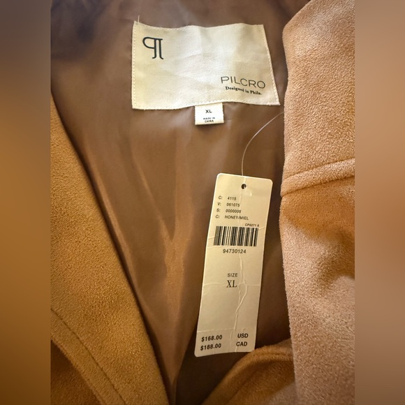 Anthropologie Pilcro Faux-Suede Fringe Jacket - Picture 15 of 15